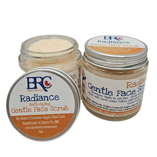  Radiance Gentle Anti Aging Face Scrub | By Robin Creations