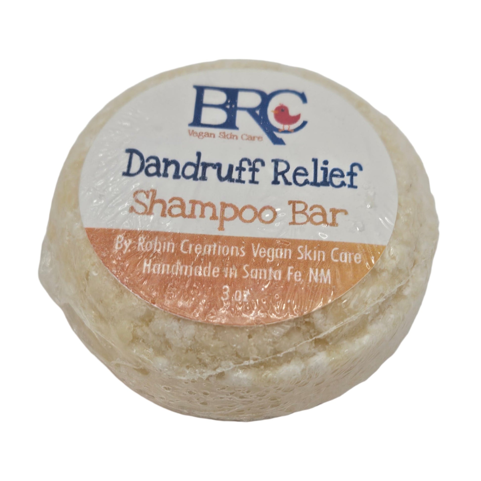 Handcrafted Natural Sulfate-Free Dandruff Shampoo Bar | By Robin Creations 