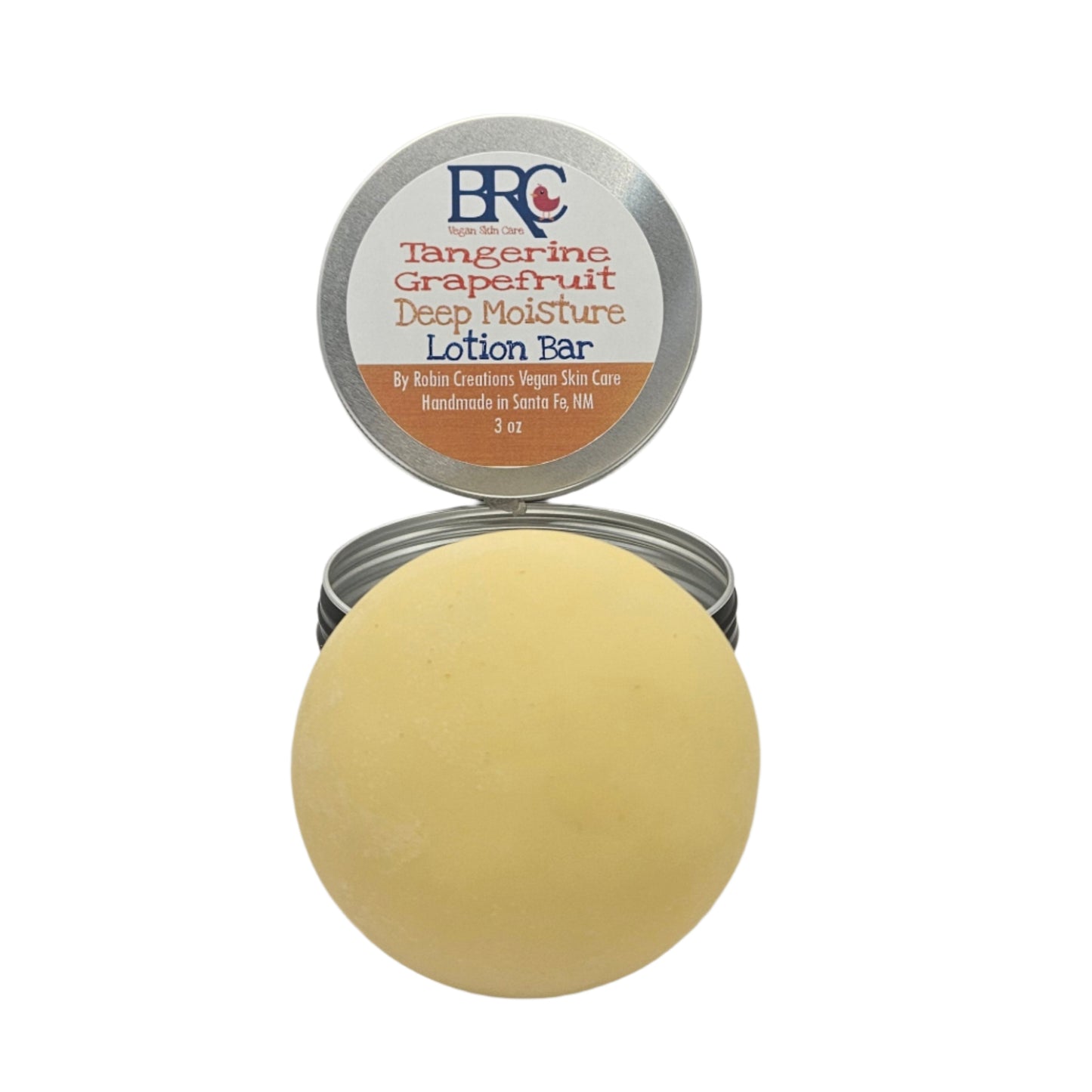 Last Chance!  Tangerine Grapefruit Deep Moisture Zero Waste Solid Lotion Bar