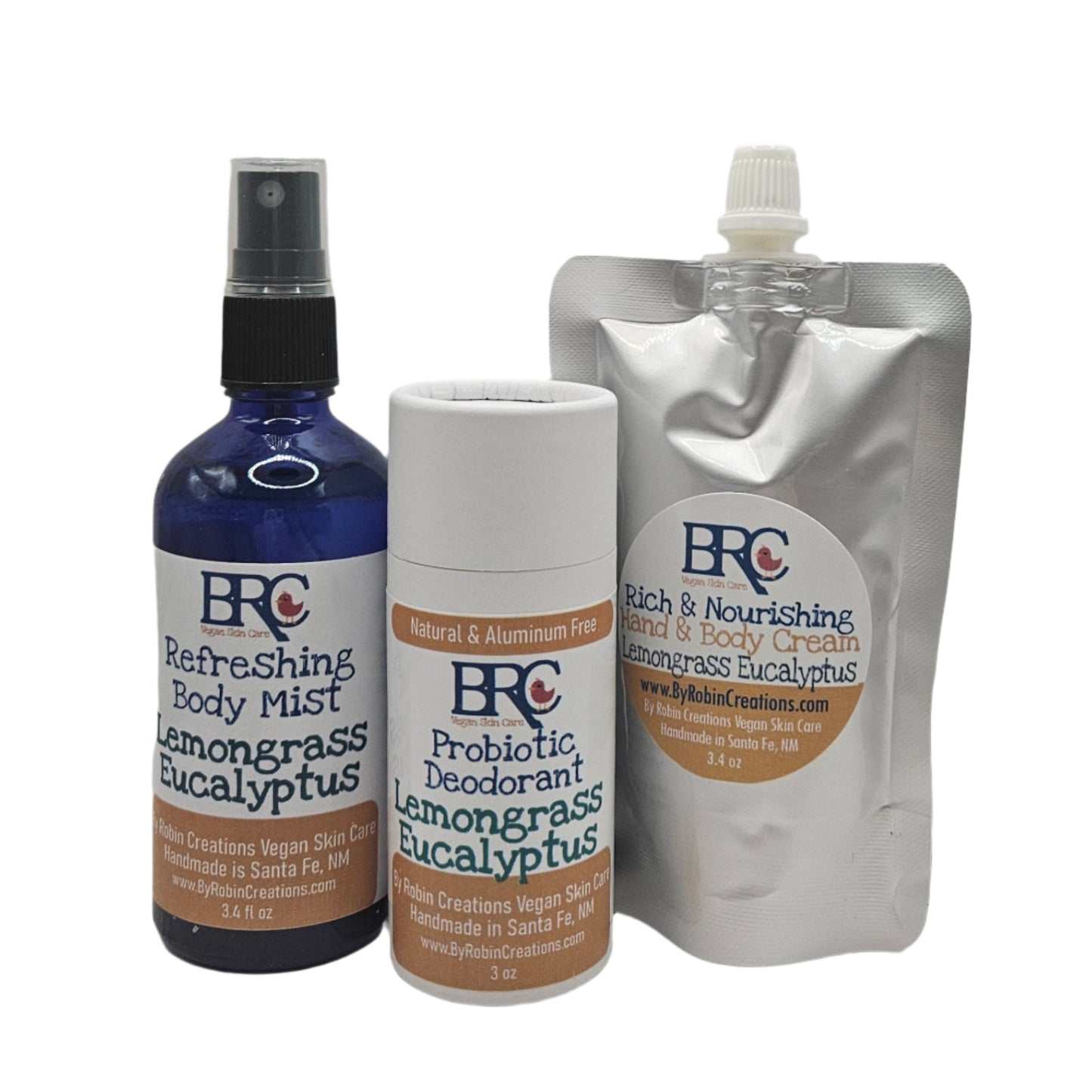 New! Body Care Travel Set - 3 Best Sellers, All Airline TSA Compliant!