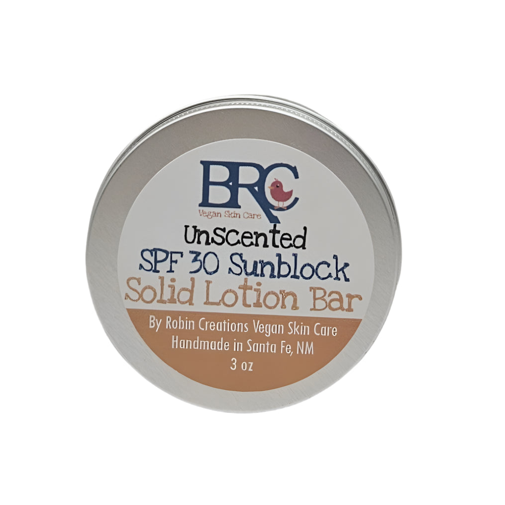 SPF 30 Sunblock Lotion Bars - 100% Reef Safe